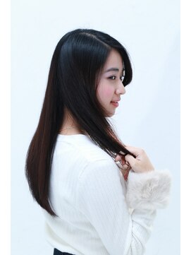 モコ(MOCO) さらつやナチュラルストレート(サイド）