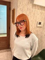 マーシュ(marshu) 【marshu  OSAKA Style】エンドカラー×BLACK