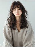 ☆オリーブグレーココアベージュ小顔クラゲヘアー/黒髪/髪質改善