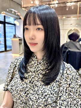 ロンド エスポワール 錦糸町(Lond espoir) ◯前髪イメチェンアンブレラカラーこなれミディレイヤーカット