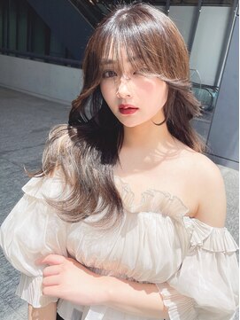 ロンド ロビン 栄(Lond robin) 【Lond robin】木屋元一　前髪/顔まわり/2way/韓国/レイヤー