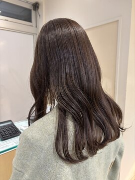 ソワン ドゥ ブレス 高の原店(soin de brace) 艶感のある暗めカラー