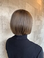 サンリサ 鴻巣店(sanRisa) フォギーベージュ × ボブ