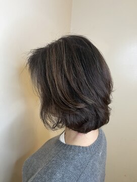 松本平太郎美容室 浦安店 大人レイヤーボブ/30代40代50代60代