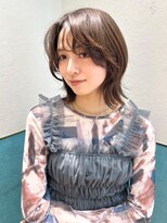 ロンド レグリーズ 立川(Lond leglise)&nbsp;ミニウルフレイヤーカット顔周りカット前髪カット韓国ボブ/立川