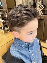 クラップス 横須賀中央店(CLAPS) キッズカットフェードメンズマッシュショートメンズパーマ