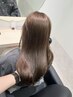 【上東限定】ブリーチなしダブルカラー+カット+6step oggiottoトリートメント