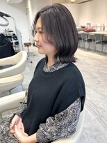 ヴィーヴォ 深江橋店(VIVO) 【VIVO】透明感カラー ブリーチ無し グレージュ 赤み消しカラー