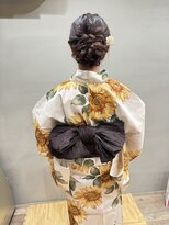 グラッド(GLAD)&nbsp;GLAD 浴衣＆ヘアアレンジ