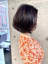 スウィープ 平尾(sweep)&nbsp;明るすぎない白髪ぼかしカラー/エレガントな大人ボブ