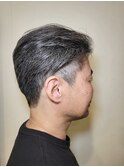 30代40代50代60代×アップバングツーブロックショート