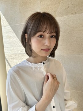 ソト 銀座(soto.) ミディアムヘア/暗めカラー/ハイライト/ダブルカラー/銀座