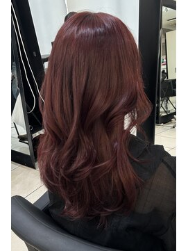 アクアオモテサンドウ(ACQUA omotesando) *暖色カラーダークレッドブラウンワインレッドボルドーカラー