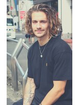 ジジバイワースホワイル(jiji by WORTH WHILE) フェザーショートサーフカールフェザーパーマシャドウパーマ