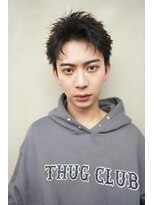 ニコ トウキョウ ロジック(nico TOKYO Logic)&nbsp;刈り上げアップバングスパイキーショートパーマスパイラルパーマ