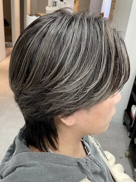 ナレ(NARE) 【NARE NOE】韓国風ウルフ×ハイライトカラー