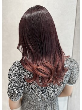 アッシュ 八王子店(Ash) 髪質改善カラー/ベビーピンク/ブリーチ/ケアブリーチ