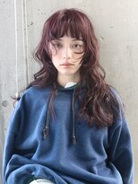 アンドスタイル(&style)&nbsp;ピンクラベンダー　ダブルカラー　レイヤーカット　学割