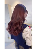 レーベン(LEBEN)&nbsp;◎ケアブリーチで作るワインレッドカラー◎