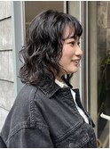 ミディアムレイヤーパーマ