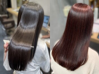スタイル スマート サロン(STYLE smart salon)の写真/髪質改善×酸性ストレートで叶う、艶髪縮毛矯正！[藤沢/カラー/ブリーチなしカラー/トリートメント]