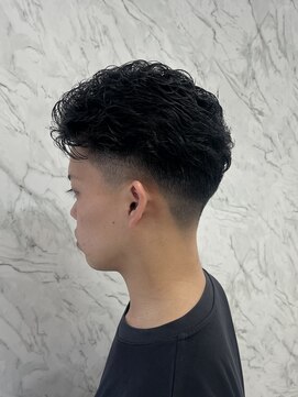 エテルネ 大宮店(E:terne) ○スタイリングしやすさ◎フェード×パーマ○