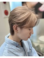 ロンドリメゾン 原宿(Lond re Maison.) men's/メンズ/ツイスト/ニュアンス/リバースセンターパート/原宿