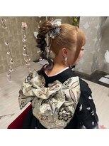 ヘアアウトフィット(hair out fit)&nbsp;ポニーテールアレンジ