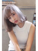 ロイジー(roijir) roijir☆斜めバングxブルージュxボルドーxクラシカルxワンレン