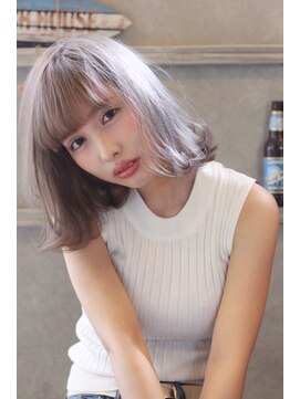 ロイジー(roijir) roijir☆斜めバングxブルージュxボルドーxクラシカルxワンレン