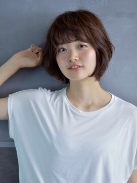 ボコカ(bococa) ゆるハネの毛先でやんちゃなカジュボブ