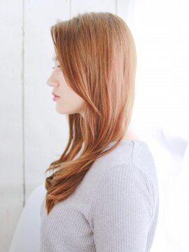 ヘアメイク ナル(hair make nalu) ナチュラル内巻きカールのかきあげスタイル