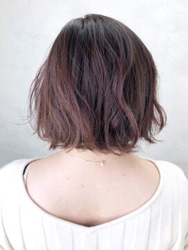 アイティー バイ アルバム 中野店(IT by ALBUM) オレンジブラウン_ウェーブパーマフォギーベージュ_ba271673