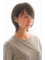 レウナ 外苑前(Reuna)&nbsp;【30代40代50代】耳かけひし形シルエット　ウルフショート