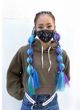 ラブ ロック Love' Lock コーンロウ・ブレイズ・エクステは代官山のラブロックへ。