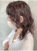 スパイラルパーマ、ウルフカット、ウルフパーマ、くるくるパーマ