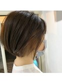 インナカラー ミニボブ ベージュ