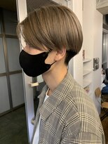 バイフィフス 原宿/表参道(by fifth)&nbsp;◇センターパート ニュアンスパーマ 韓国ヘア トランクスヘア