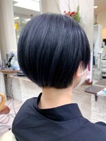 デザイナーズ ファクトリー(Designer's Factory)&nbsp;髪質改善 ブリーチ毛 トリートメント&縮毛矯正&ブルーブラック