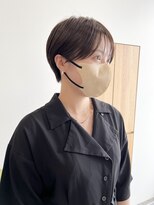 アノネ(anone)&nbsp;マッシュショート×髪質改善カラー