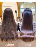 髪質改善プラチナ縮毛矯正