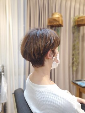 ヘアスペース リズム グリーン(Hair space Rizm green) スッキリショートマッシュ 30代40代50代60代