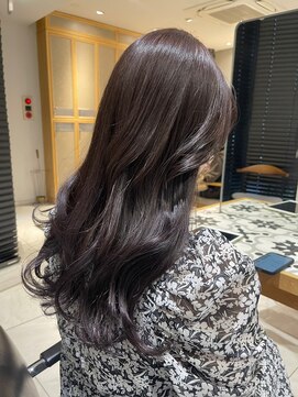 ヘアサロン ガリカ 表参道(hair salon Gallica) 大人かわいいゆるふわフェミニンxラベンダーグレー