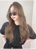 ロングレイヤー_チェリーブラウンフェミニンロング_ba406551