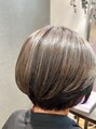 ヘアーアンドライフ ブランシェ(HAIR&LIFE Branche)&nbsp;「魅せるグレイヘア」＆ハイライトで上品に白髪をぼかす[本八幡]