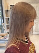 カムジーヘッド(COMEGHEAD)&nbsp;ミルクティーベージュダブルカラーケアブリーチインナーカラー