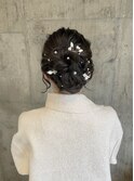 ヘアアレンジ・お呼ばれヘア・まとめ髪