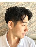 スパイラルパーマ