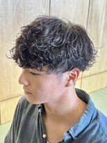 ニアウ 伊勢崎連取店(Niau)&nbsp;波巻きスパイラルパーマツイストスパイラルパーマシャドウパーマ