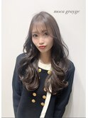 ダークモカグレージュ×韓国ヘア
